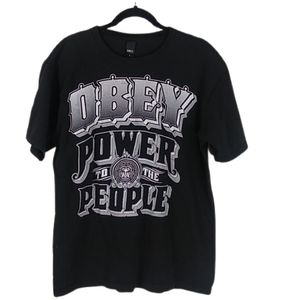 Obey "Power to the People" T-shirt Sz L